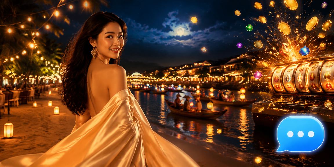 Người chơi slots Hội An sử dụng mã voucher igay69 trên điện thoại